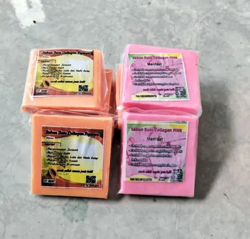 Sabun Collagen By Ayu Whitening  Membersihkan Pencerah Memutihkan 1