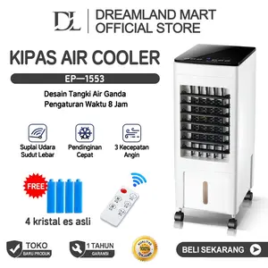 DL 10L Air cooler dengan kontrol kecepatan tiga kecepatan dan remote control Kipas Angin Meja Menara / Tower Fan Ac Kabel Pendingin