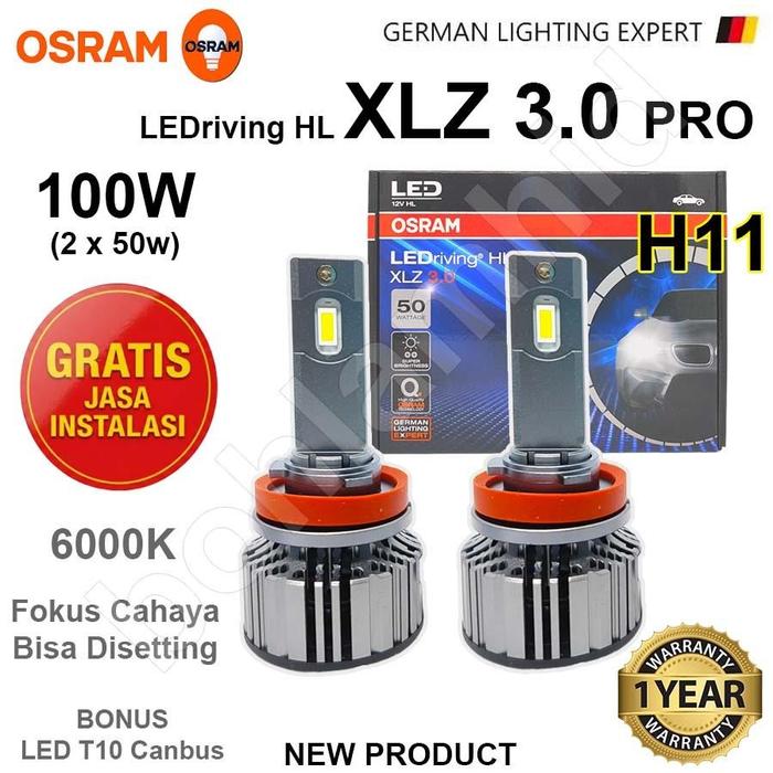 Gambar LED LAMPU JAUH SANTA FE OSRAM LEDriving XLZ 3.0 50W Hi Beam dari bohlamhid Kota Tangerang Tokopedia