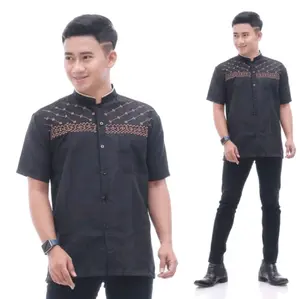 kemko/kemeja koko muslim lengan pendek