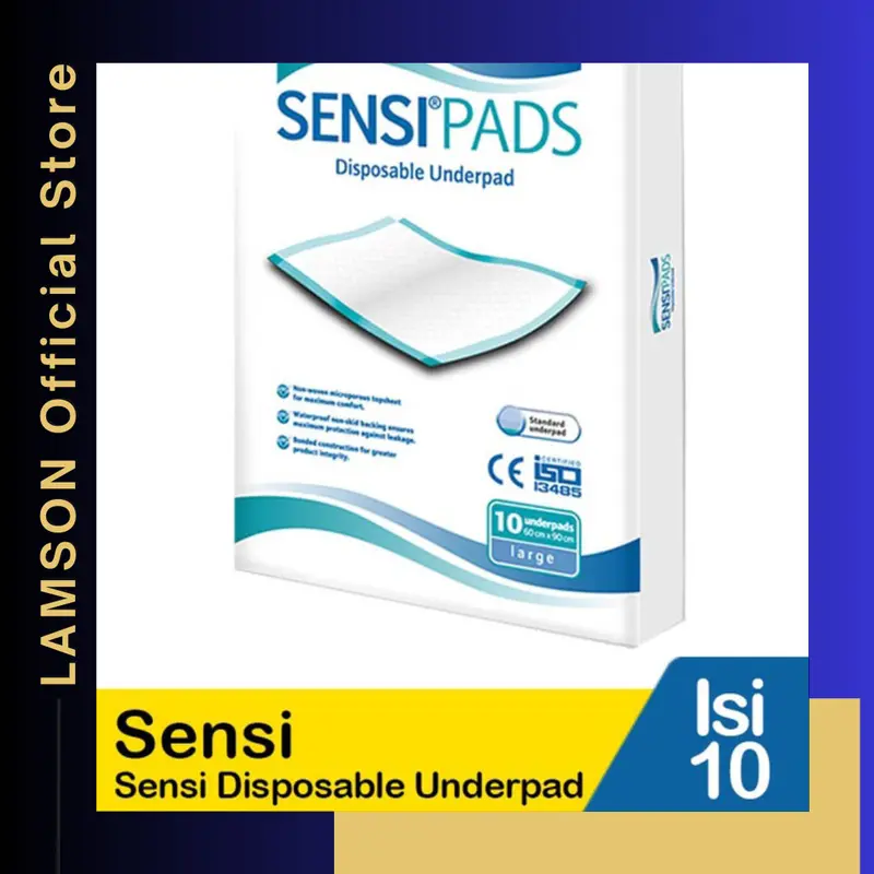 Sensi Pads L / Sensi Underpad L Per Pack isi 10 Pcs 1