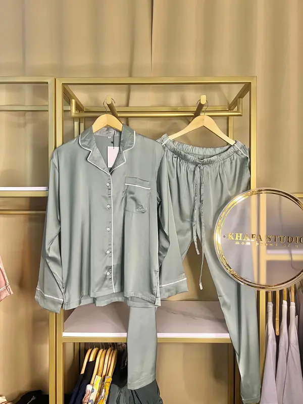 kaos tidur pria dan wanita khafa studio  stetelan kaos tidur Nyaman 4