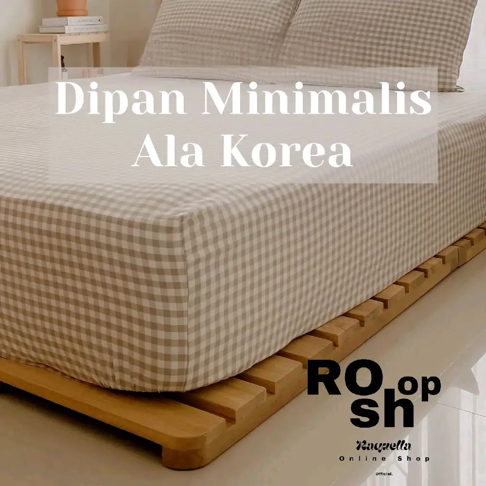 DIPAN KASUR MINIMALIS ALAS LANTAI TEMPAT TIDUR KAYU LESEHAN 140X200//160X200//90X200  AESTHETIC
