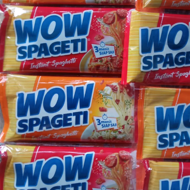 Wow Spaghetti Instan Wow spagheti promo  Spaghetti instan Spaghetti wow instan Mie Pasta Food Noodles 5