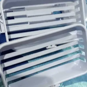 TEMPAT SABUN 2 TINGKAT HOLDER RAK SABUN BATANG RAK TOILET rak SABUN TEMPEL 2 TINGKAT Material Plastik Berkualitas Tanpa Paku Multifungsi Serbaguna