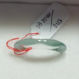 [Booked]atural Crystal Bamboo Blue Water Jade Ring