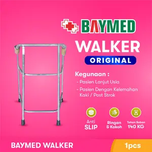Walker merk Baymed Kokoh Aman Kuat - Tongkat Lansia