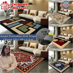 [MK X AKUYESI]  Karpet Permadani Style Eropa Ukuran 150 x 100cm