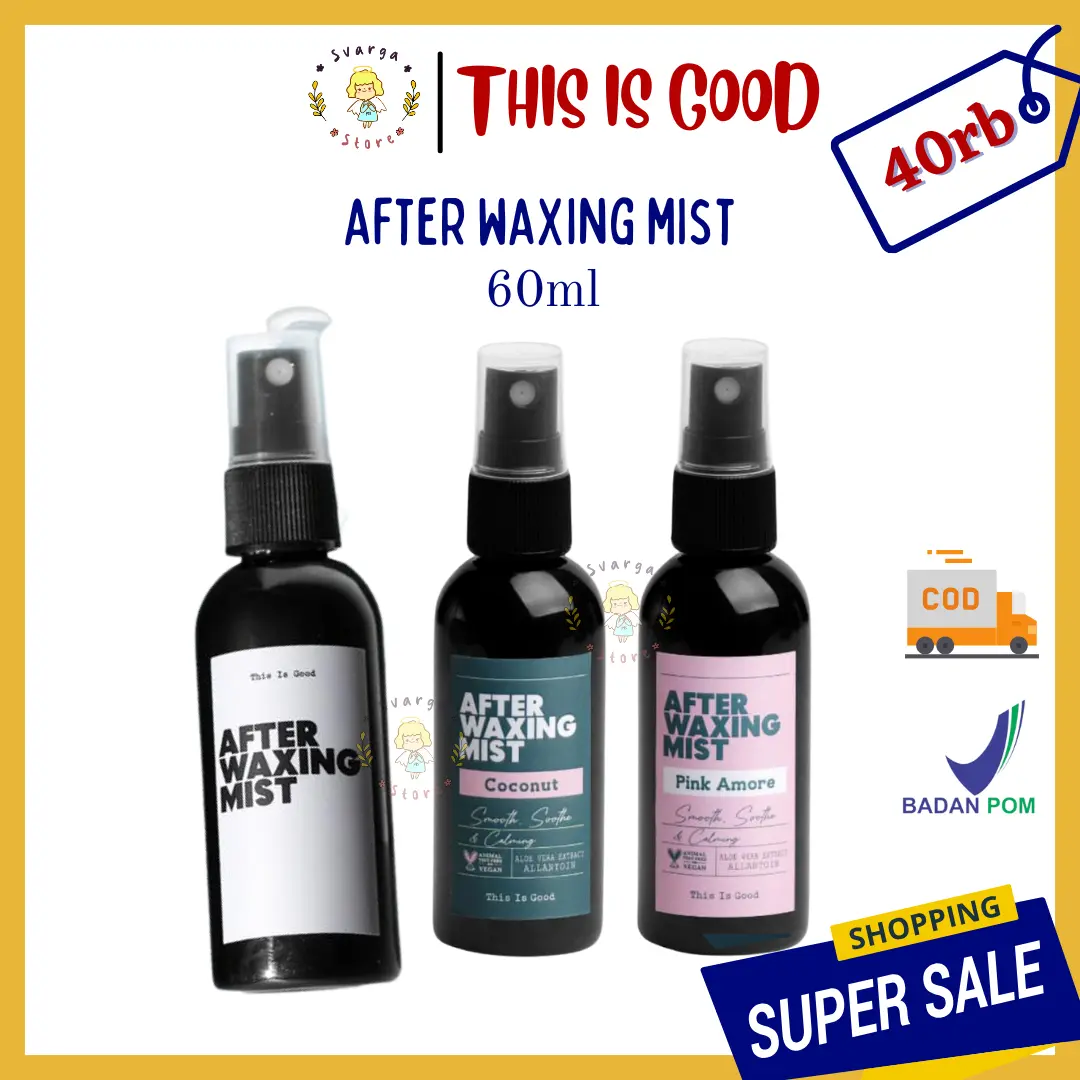 BPOM AFTER WAXING MIST | Perawatan Setelah Waxing Bulu Ketiak WAX
