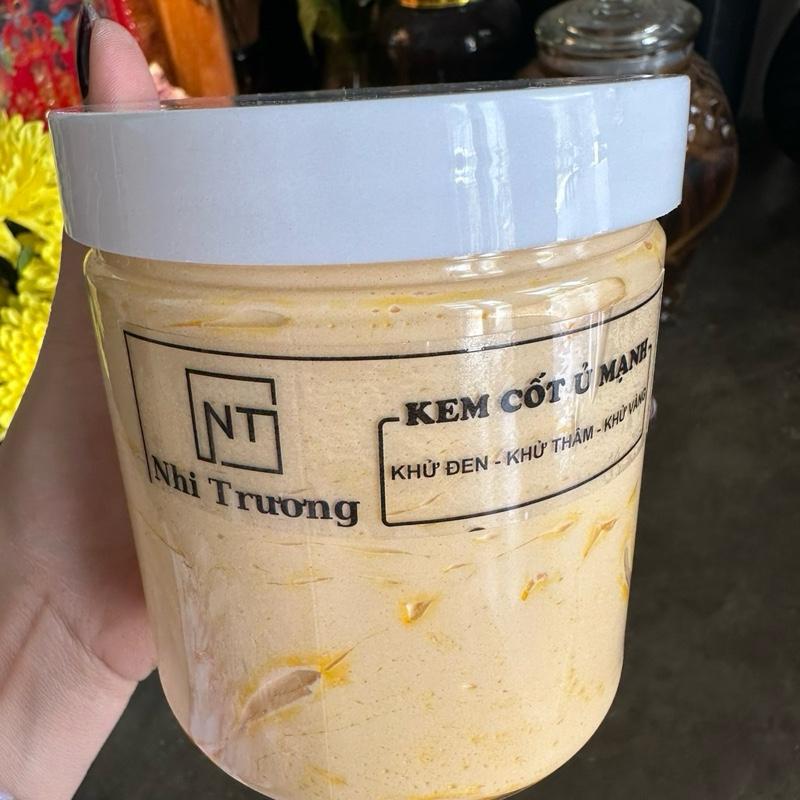 Kem cốt ủ mạnh 500gr( dành cho da ngâm , đen, chai lì càng ủ càng trắng ) 500gr