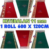 Gambar Alhadi Karpet Masjid MIRGRA DYNABEL 1 Roll Ukuran 600 x 120cm Sajadah Mushola Tebal 11mm Terlaris - Mirgra-1 dari Alhadi Official Store Kota Administrasi Jakarta Pusat 1 Tokopedia