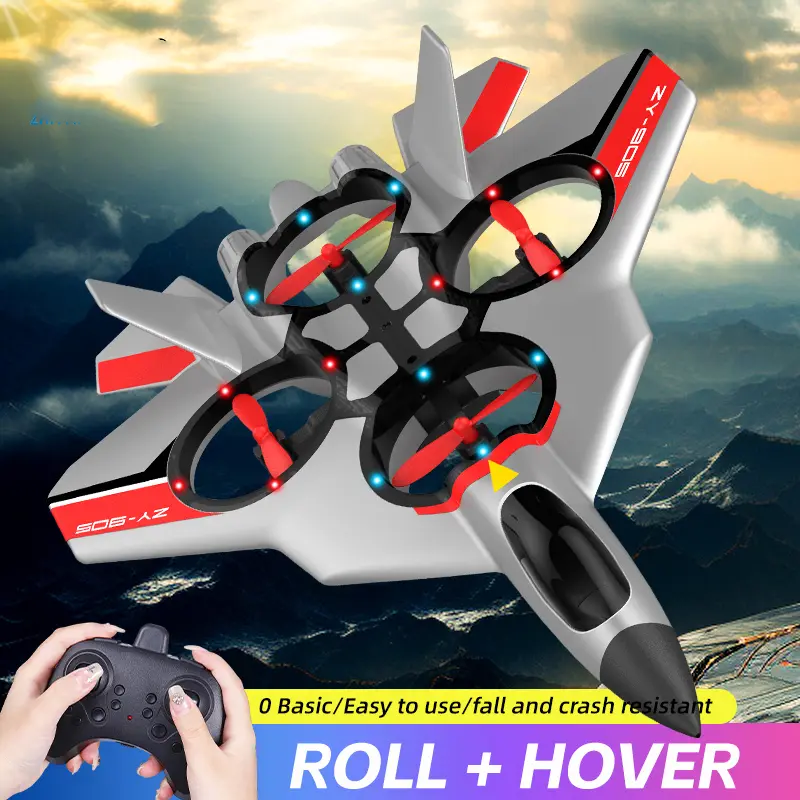 Remotely piloted vertical take-off fighter fighter 2.4 g 6 Axis gyro auto-balance 360 ° flip EPP RTF  electric RC gliderrc jetfighter easy fly  airplane r plane rcplane tiktok shop toys