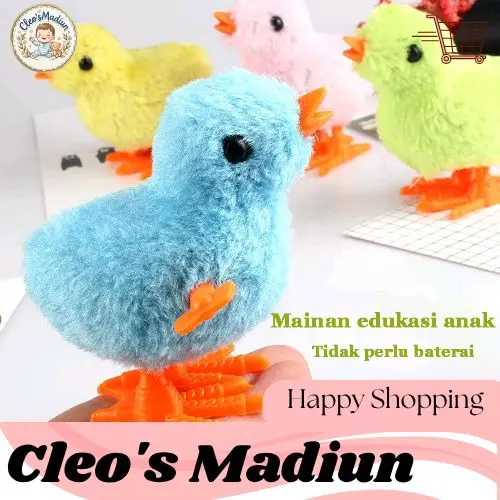 CM Mainan bayi lucu anak ayam mainan mewah Mainan ayam berjalan