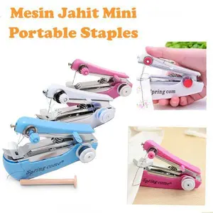 Mesin Jahit Tangan Mini Portable Staples / Mesin Jahit Tangan / Alat Jahit Tangan Termurah Jarum