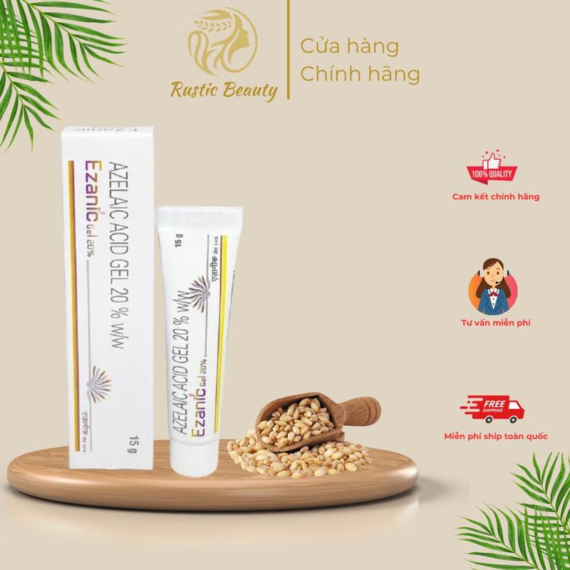 Ezanic Azelaic Acid 20% 15gram - Kem dưỡng hỗ trợ giảm mụn mờ thâm