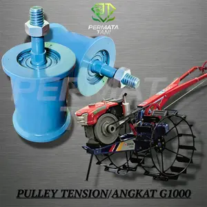 PULLY TENSION / PULLY ANGKAT KUBOTA G1000 BAHAN BESI BERKUALITAS DOUBLE BEARING BARU TAHAN LAMA & TIDAK MUDAH PATAH KUALITAS TERJAMIN Engine Motorcycle