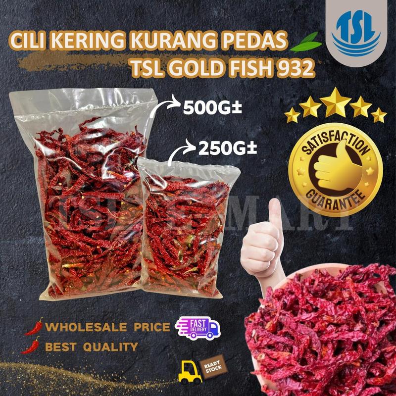 CILI KERING KURANG PEDAS 250G±/500G± 100% Original Import From - TikTok ...