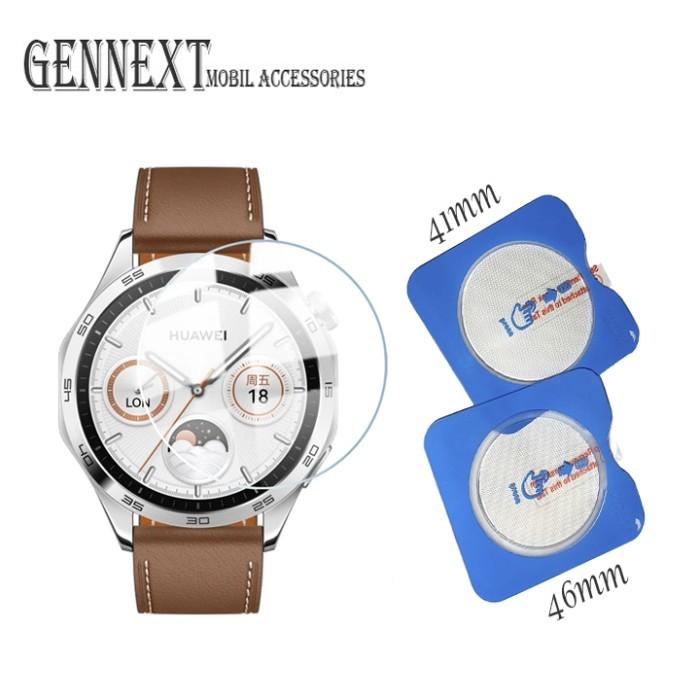 Gennext Tempered Glass For Huawei Fit 4 4Pro Gt Gt3 Gt3pro 3 Pro Gt4 Gt 4 Gt5 Gt5pro Gt6 Gt6pro 5 5Pro 6 Pro 41mm 42mm 46mm smartwatch iwatch anti gores Jam