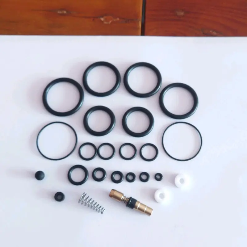 Seal Set Pompa Pcp 3 Stage, Seal Set + Piston + Teflon putih, Seal Set Komplit, Suku Cadang Pompa Pcp, Seal Oring Cadangan, Sparepart Pompa Pcp 3