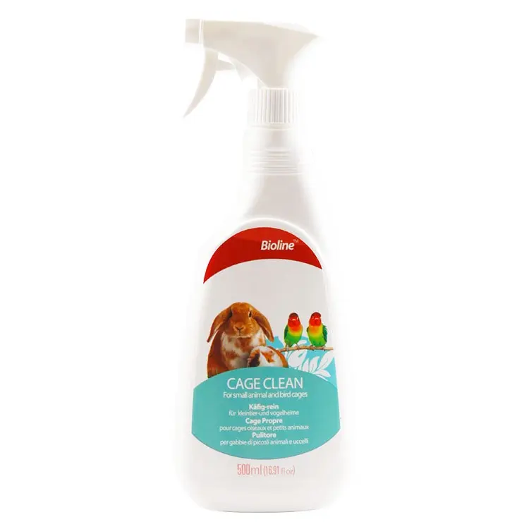 Bioline Cage Clean Spray Small Pet 500ml -Rabbit & Guinea Pig