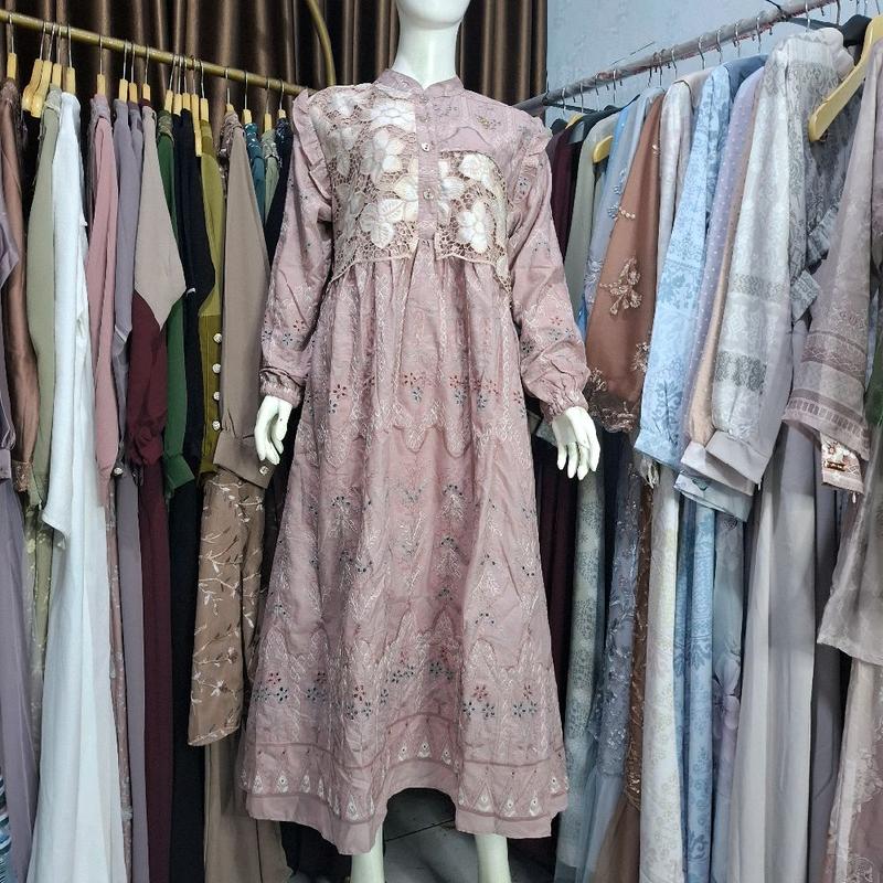 Ataya midi dress terbaru original unisha 2