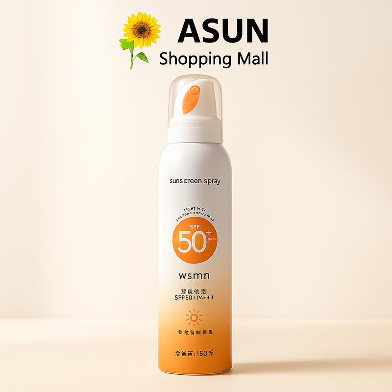 Xịt Chống Nắng WSMM 150ml SPF50 PA+++ Skincare Dưỡng Da Mặt kem chống nắng body Dưỡng Body