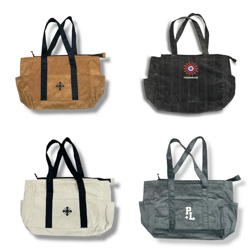Puddinglane Tote Bag Besar Corduroy Modley 0