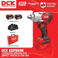 Gambar DCK Cordless Brushless Impact Wrench 698Nm Torsi KDPB 698 / Mesin Pembuka Baut 1/2 Inch Baterai Torsi 698 Nm KDPB698 / Mesin Impact Wrench 1/2" - UNIT ONLY dari DCK Power Tools Indonesia Kota Administrasi Jakarta Barat 1 Tokopedia