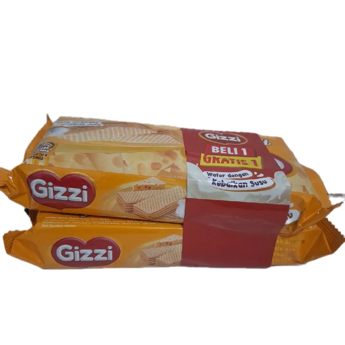 Gizzi Wafer Susu Tinggu Kalsium Beli 1 Gratis 1