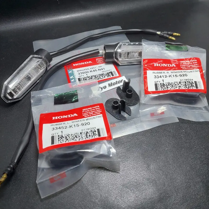 LAMPU SEN CB150R LED CBR150 ORIGINAL 100% ORI HONDA SET ISI 2 0
