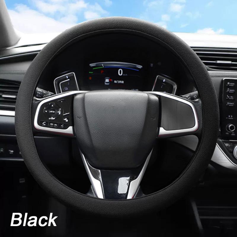 Product Introduction of SEAMETAL Automotive Silicone Steering Wheel Cover Anti-sliding Suitable For 33-44 CM Steering Wheel 36