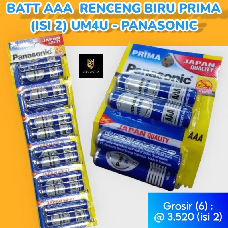 BATERAI AA AAA BIRU SILVER / Baterai Jam Battery Batre 0