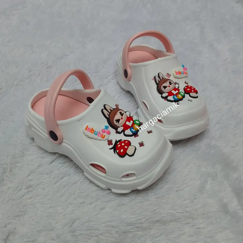 SEPATU Sandal BAIM ANAK LABUBU TINGGI 6 CM 2419 SIZE 24-35 Fashion 3