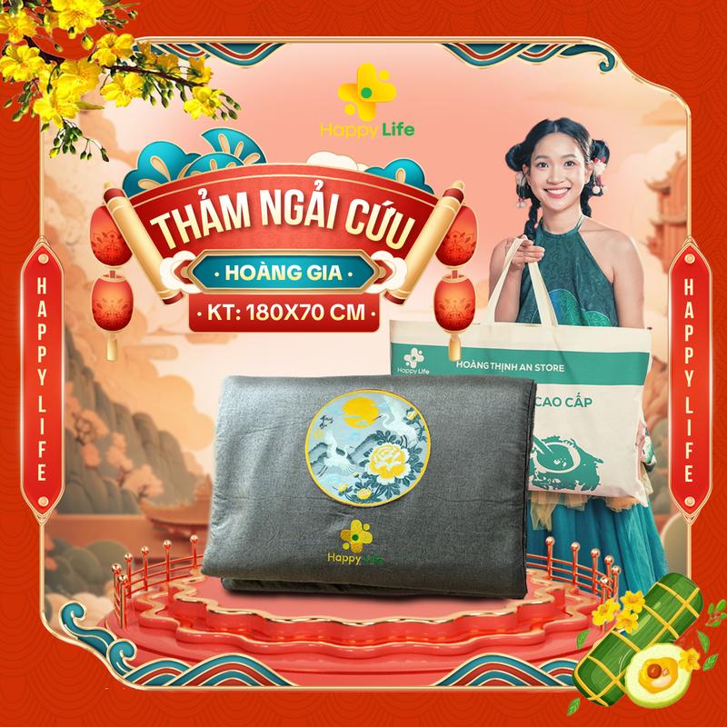 BẢN ĐẶC BIỆT Thảm Ngải Cứu Hoàng Gia Spa Cao Cấp Chính Hãng Đệm Sưởi Ngải Cứu Đông Y Hoàng Thịnh An Hỗ Trợ Đau Vai Gáy Đau Lưng Nhức Mỏi Xương Khớp