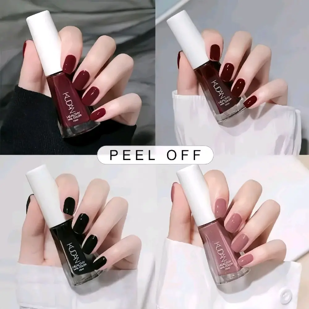 KUDAN KUTEK 10ml Peel Off cat kuku halal muslimah bisa dikupas KUTEK TREND Nail polish