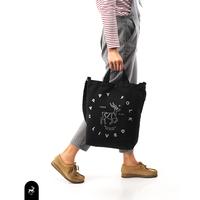 Gambar Svggest Camel Sling Bag Mix Canvas Wanita - Black dari svggest Kota Bandung 5 Tokopedia