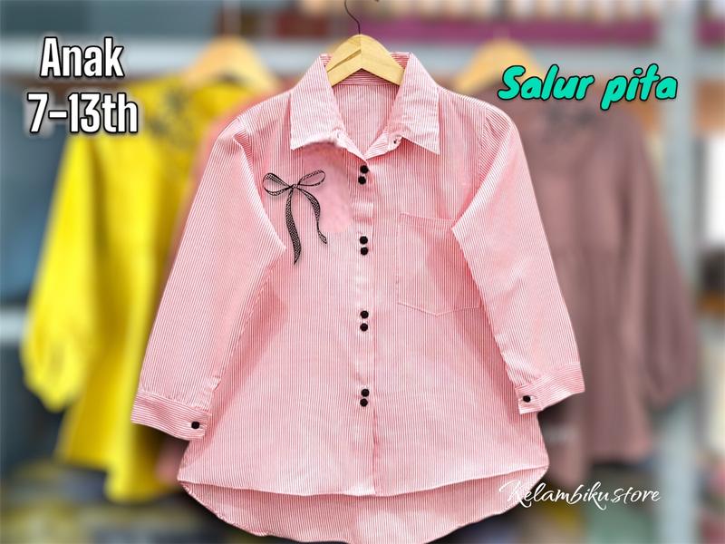 Product Introduction of KEMEJA ANAK MOTIF 5-14TAHUN / KEMEJA ANAK PEREMPUAN MOTIF Baju 19