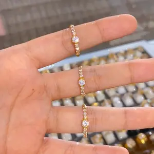 Cincin listring satu gram cincin mata putih baris cincin mata satu cincin mata putih dewasa satu gram