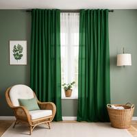 Gambar Gorden jendela polos motif embos ring hordeng Gordyn korden hordeng tirai  pintu kamar Termurah terlaris LP Curtain - Aries, 200x225cm dari BS Home Decor Kab. Bandung Barat 1 Tokopedia
