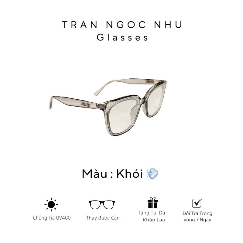 Mã KHÓI mắt kính thời trang dành cho nam nữ