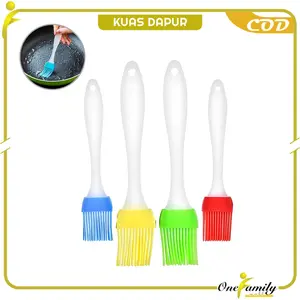 [COD] OFM C148 Kuas Mentega Silikon Kuas Oles Minyak Barbekue Anti Panas Kuas Roti Alat Dapur Kitchenware