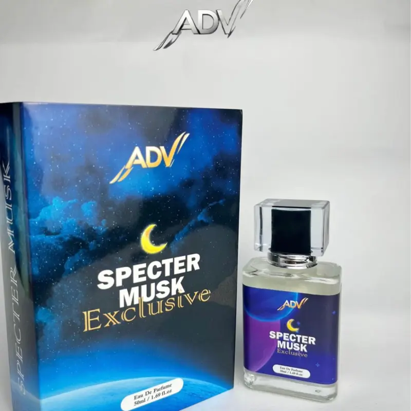 botol ADV Specter Musk Exclusive Parfum Pria Eau De Parfume 50ml Aroma  Sporty Maskulin Tahan Default