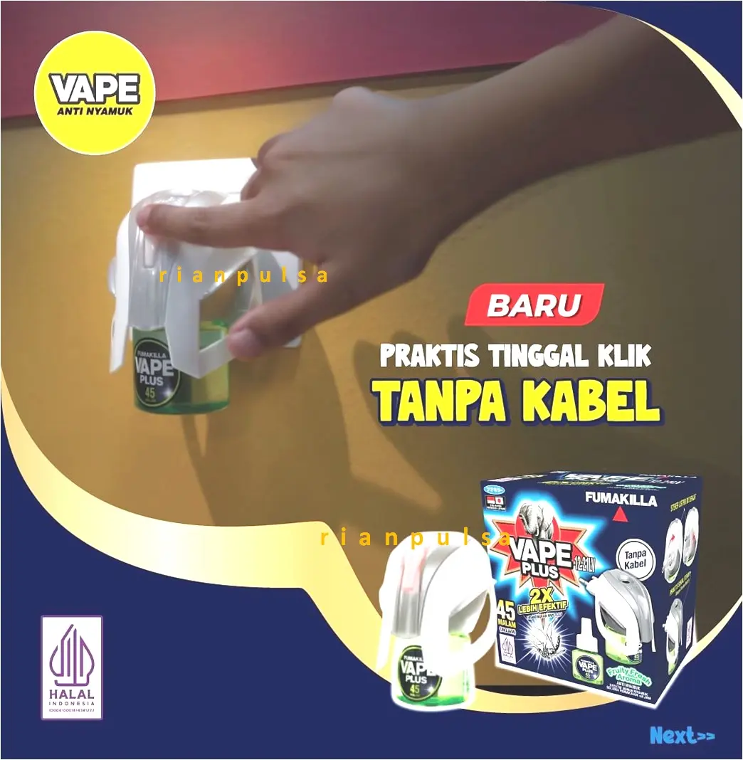 ANTI NYAMUK ELEKTRIK Alat REFILL Fumakilla cairan uap Anti Nyamuk cair alat refill sakura fruity electric set Hit Baygon
