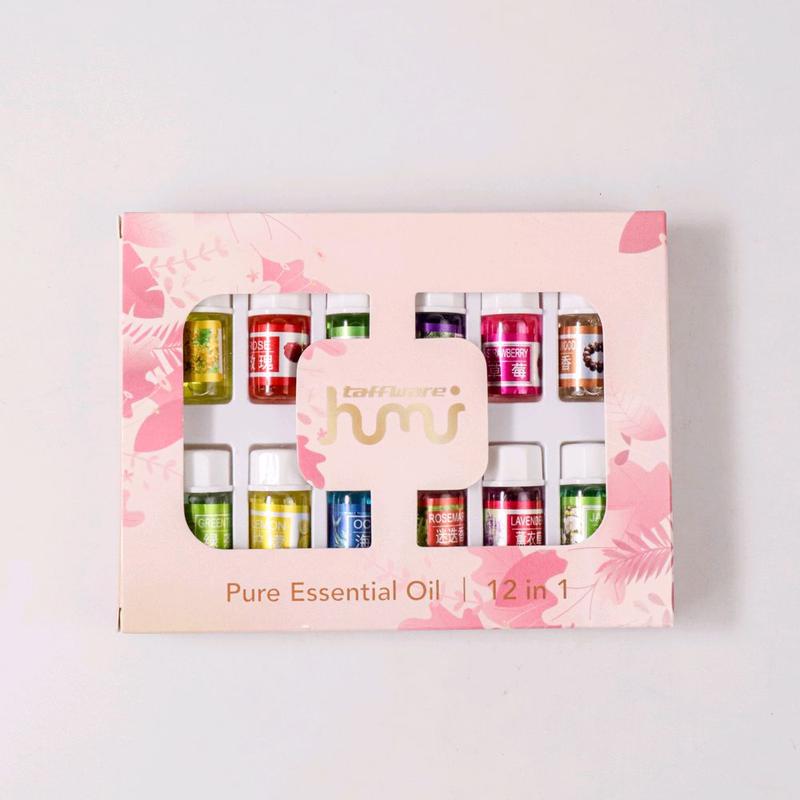 Taffware HUMI Aroma Essential Oil Aromatherapy 12 in 1 3ml - D23860 - No Color Diffuser 4