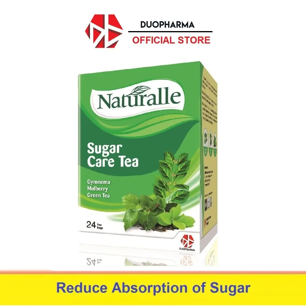Naturalle Sugar Care Tea Sachets 24s [ Sugar Blocker / Promote Healthy Blood Glucose ]