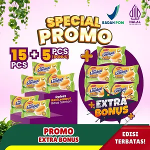 [KARTINI DAY SALE] Roti Dalezz Lembut Santan Beli 15 Pcs Bonus 5 Pcs Sudah BPOM dan Halal