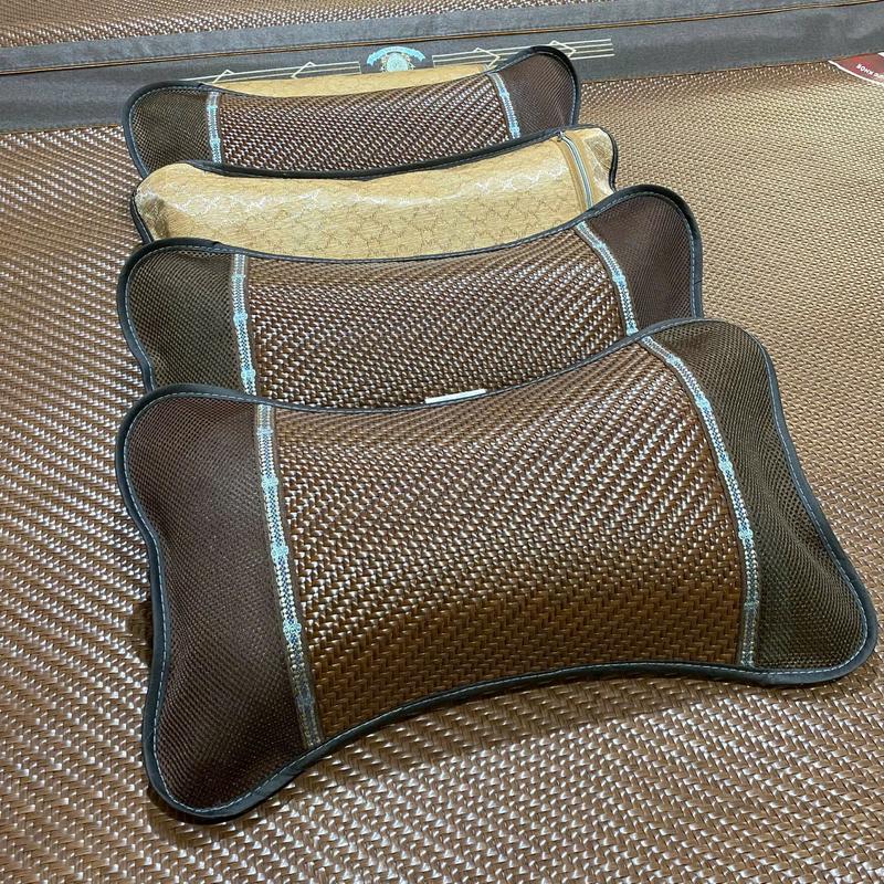 Gối mây lạnh hàng nhập khẩu kích thước 50 cm x 30 cm hỗ trợ giấc ngủ mùa hè mát…