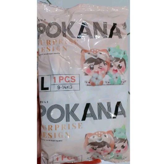Pokana Pampers Celana Bayi Renceng 6pcs Unisex - Surprise Design