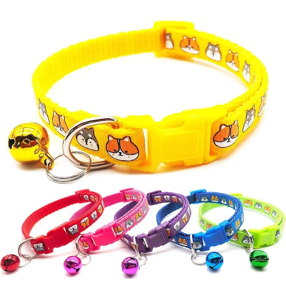 Vòng Cổ Thú Cưng Có Thể Điều Chỉnh Có Chuông, Đồ Dùng Cho Mèo Cưng, Phụ Kiện Cho Chó Nhỏ Chihuahua Bulldog, Có Chuông, 434693