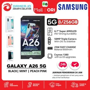 Samsung Galaxy A26 5G 8/256GB RAM 8GB ROM 256GB - Garansi Resmi 1 Tahun